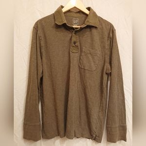 Gap long sleeve polo t-shirt